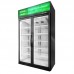 2020 New Arrival Trendy Commercial Deep Refrigerator Cogelador Two Door Refrigerator Adjustable Vertical Glass 220V Green Health Manufacturer, Wholesale, Custom, OEM, Bulk Buy