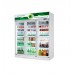 Big Capacity Glass Refrigerators Beverage Showcase Freezer 3 Doors Reach In Drink Display Fridge Manufacturer, Wholesale, Custom, OEM, Bulk Buy