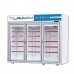 Triple Glass Doors Frozen Display Cabinet Freezer Usage In Convenience Store Supermarket Restaurant Manufacturer, Wholesale, Custom, OEM, Bulk Buy