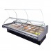 Commercial Meat Shop Freezer Meat Refrigerator Deli Display Fridge Case Curved Glass Refrigerator Equipment Manufacturer, Wholesale, Custom, OEM, Bulk Buy