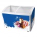 Commercial Showcase Glass Door Ice Cream Display Deep Freezer For Sale Manufacturer, Wholesale, Custom, OEM, Bulk Buy