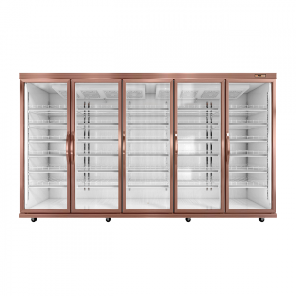 Commercial Supermarket Glass Door Reach In Display Cooler For Beverage Manufacturer, Wholesale, Custom, OEM, Bulk Buy