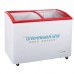 Door Horizontal Chest Freezer 288L Supermarket Curved Glass Toughened Coating Glass for Ice Cream/beverage Manufacturer, Wholesale, Custom, OEM, Bulk Buy