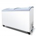 Wowcooler OEM Vegetable Showcase Chest Display Freezer for Fish with Glass Top Manufacturer, Wholesale, Custom, OEM, Bulk Buy