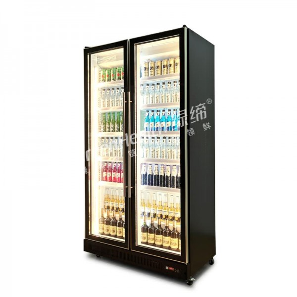 New Style Bar Commercial 3 Doors Reach In Beer Can Refrigerator for Supermarket Manufacturer, Wholesale, Custom, OEM, Bulk Buy