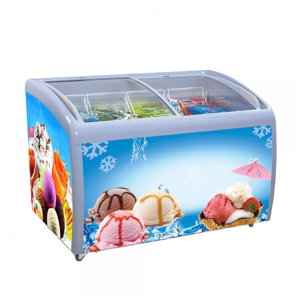 OEM Brands Commercial Supermarket Glass Door Ice Cream Gelato Showcase Manufacturer, Wholesale, Custom, OEM, Bulk Buy
