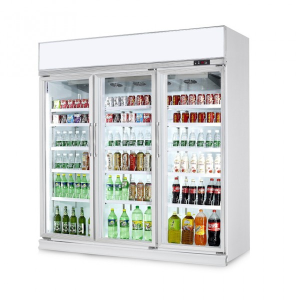 Triple Glass Doors Frozen Display Cabinet Freezer Usage In Convenience Store Supermarket Restaurant Manufacturer, Wholesale, Custom, OEM, Bulk Buy