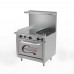 36 Commercial Gas Range with 2 Burner Propane Gas Stoves (LPG) & 24 Left Manual Griddle & 1 Oven Manufacturer, Wholesale, Custom, OEM, Bulk Buy