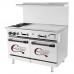 60 Commercial Gas Range with 2 Burner Propane Gas Stoves (LPG) & 48 Right Manual Griddle & 2 Ovens Manufacturer, Wholesale, Custom, OEM, Bulk Buy